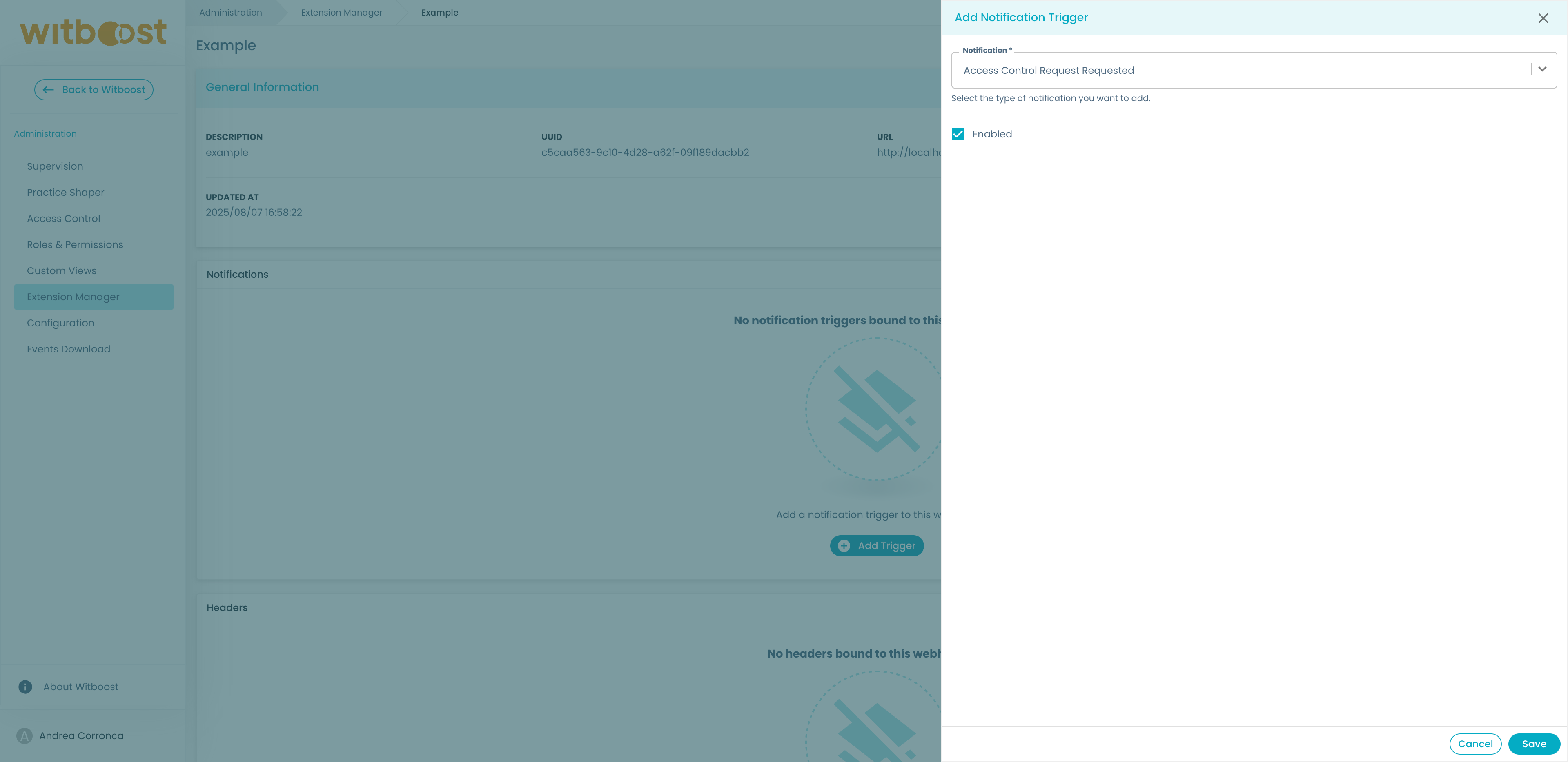 Bind Notification