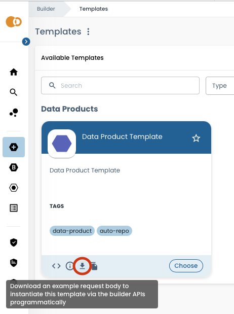 Template input values